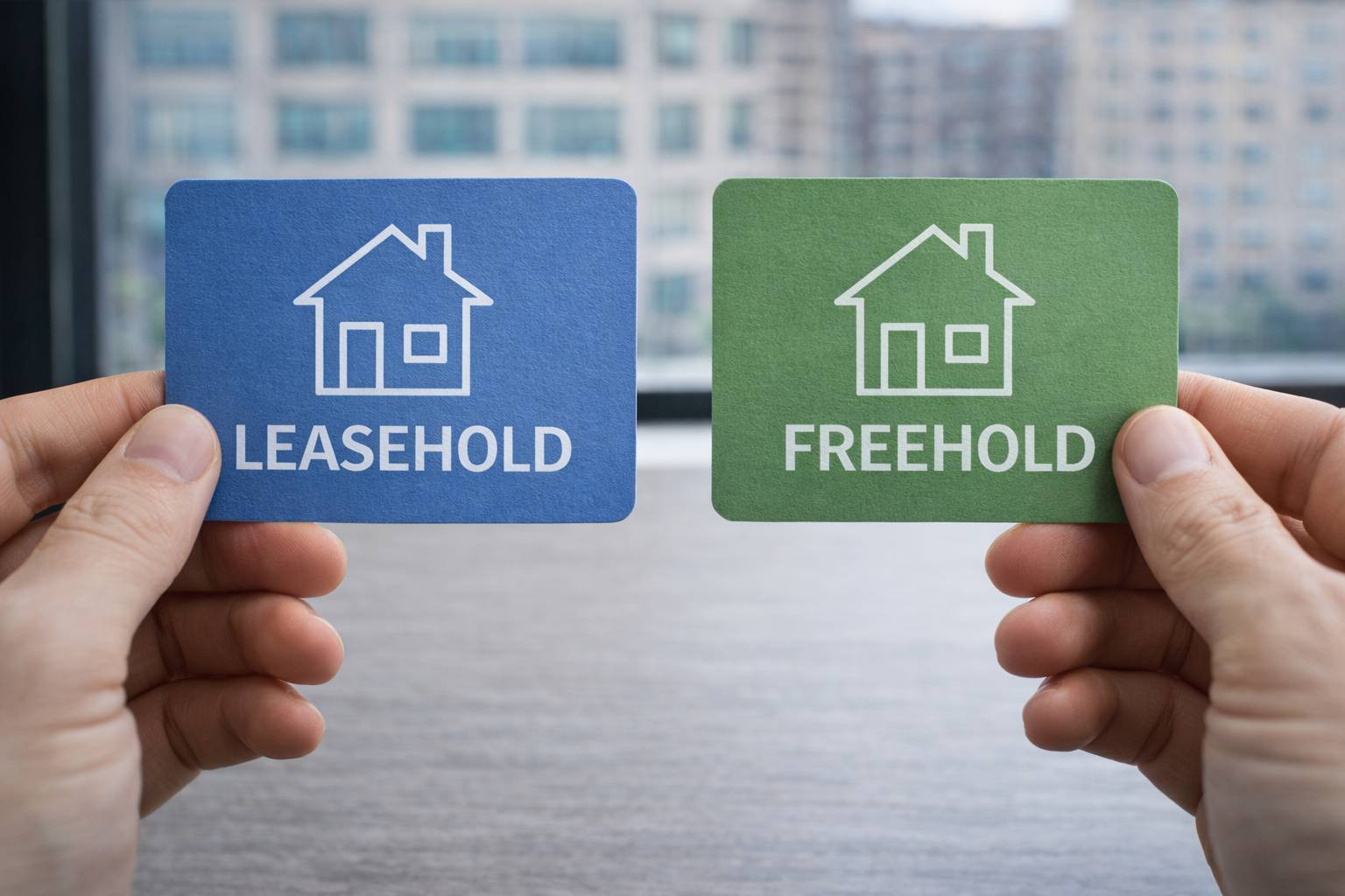 Leasehold versus freehold comparison