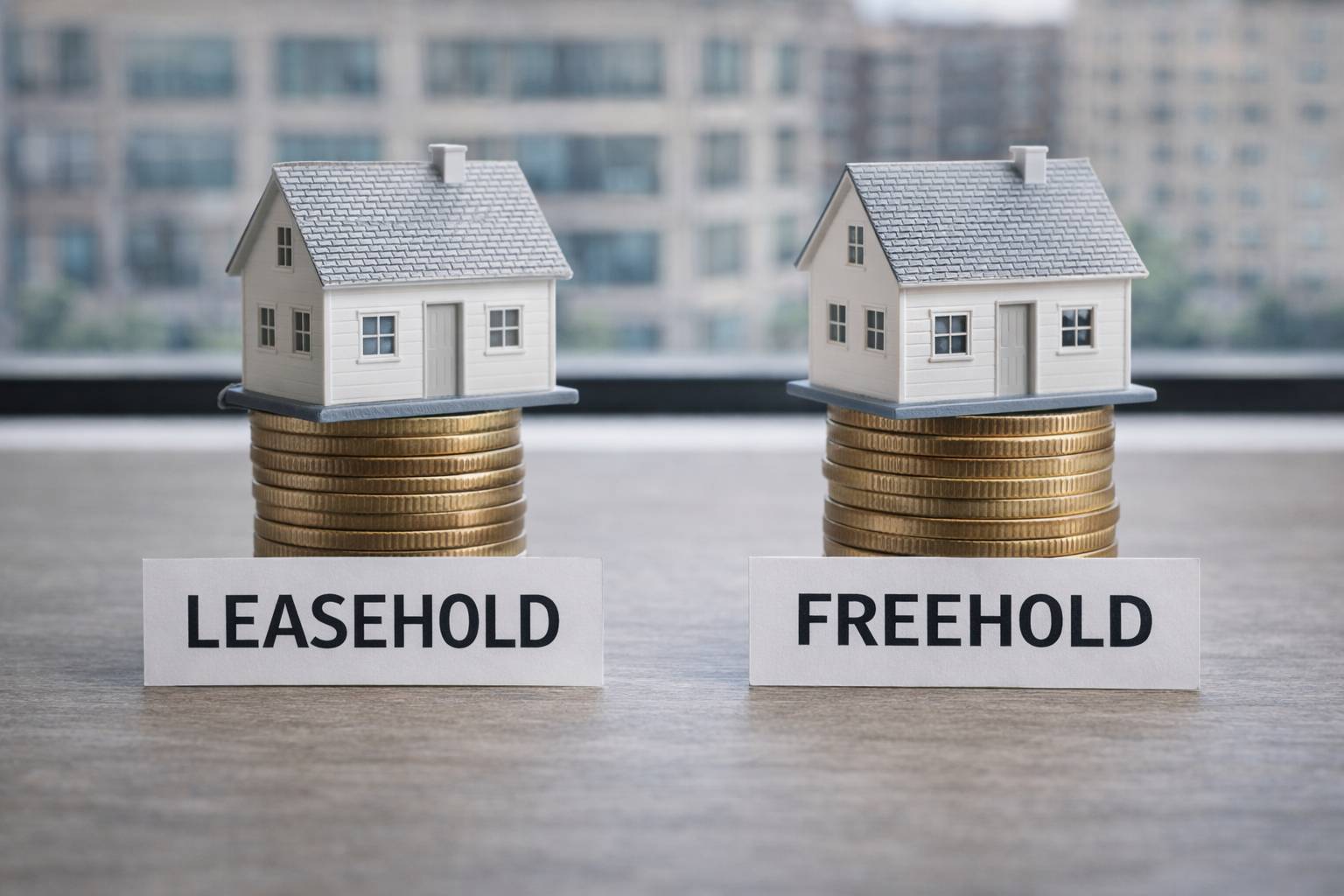Leasehold vs. freehold comparison