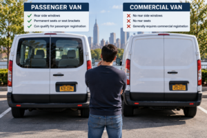 Two Vans Can Look Almost Identical. Why Is One Commercial and the Other Passenger?